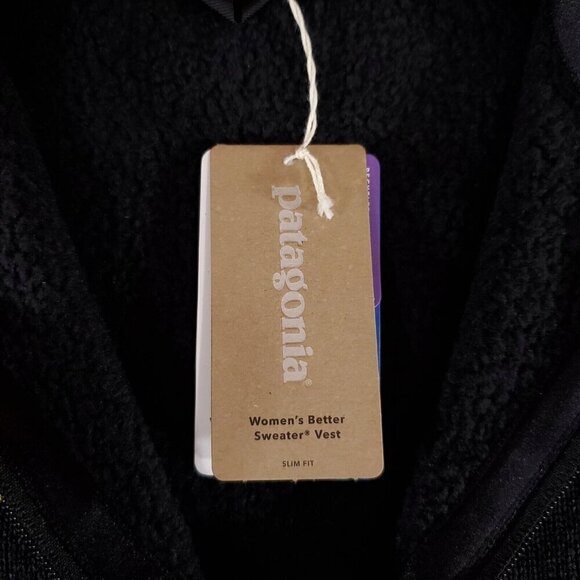 NWT Patagonia Womens Size Medium Better Sweater Vest Slim Fit Parabellum Capital - Picture 11 of 16